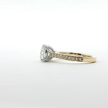 14kt Yellow Gold 2.03ct Engagement Ring