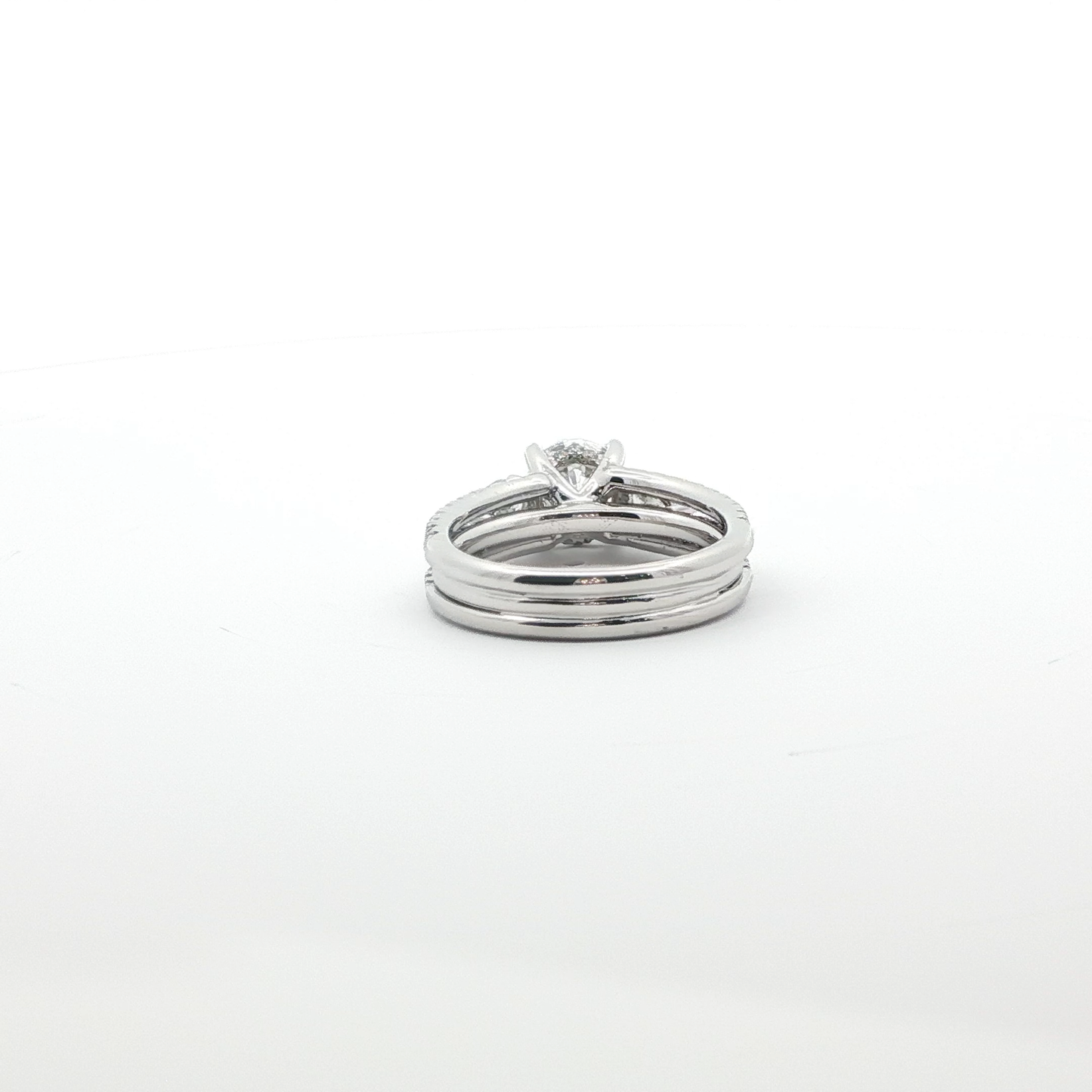 18kt White Gold Lab Diamond Engagement Ring 2.86ctw