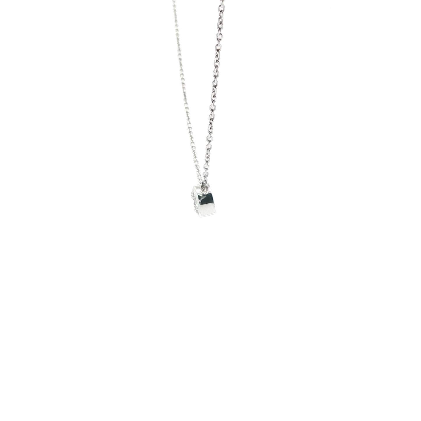 18kt Rd White Gold CVD Pendant .36ctw  2.60gr
