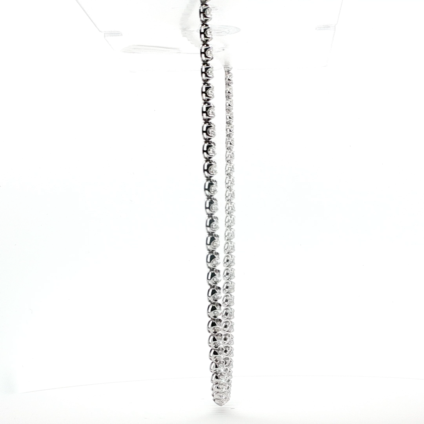 18kt WG CVD Diamond Riveria Necklace 10.49ctw 26.92gr