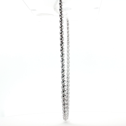 18kt WG CVD Diamond Riveria Necklace 10.49ctw 26.92gr