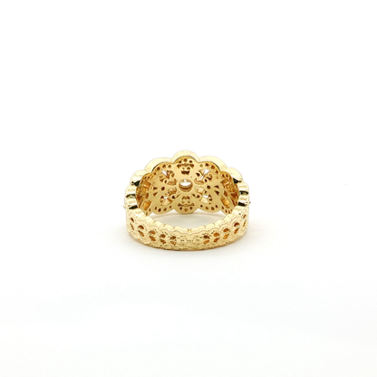 14kt Yellow Gold Princess Ring