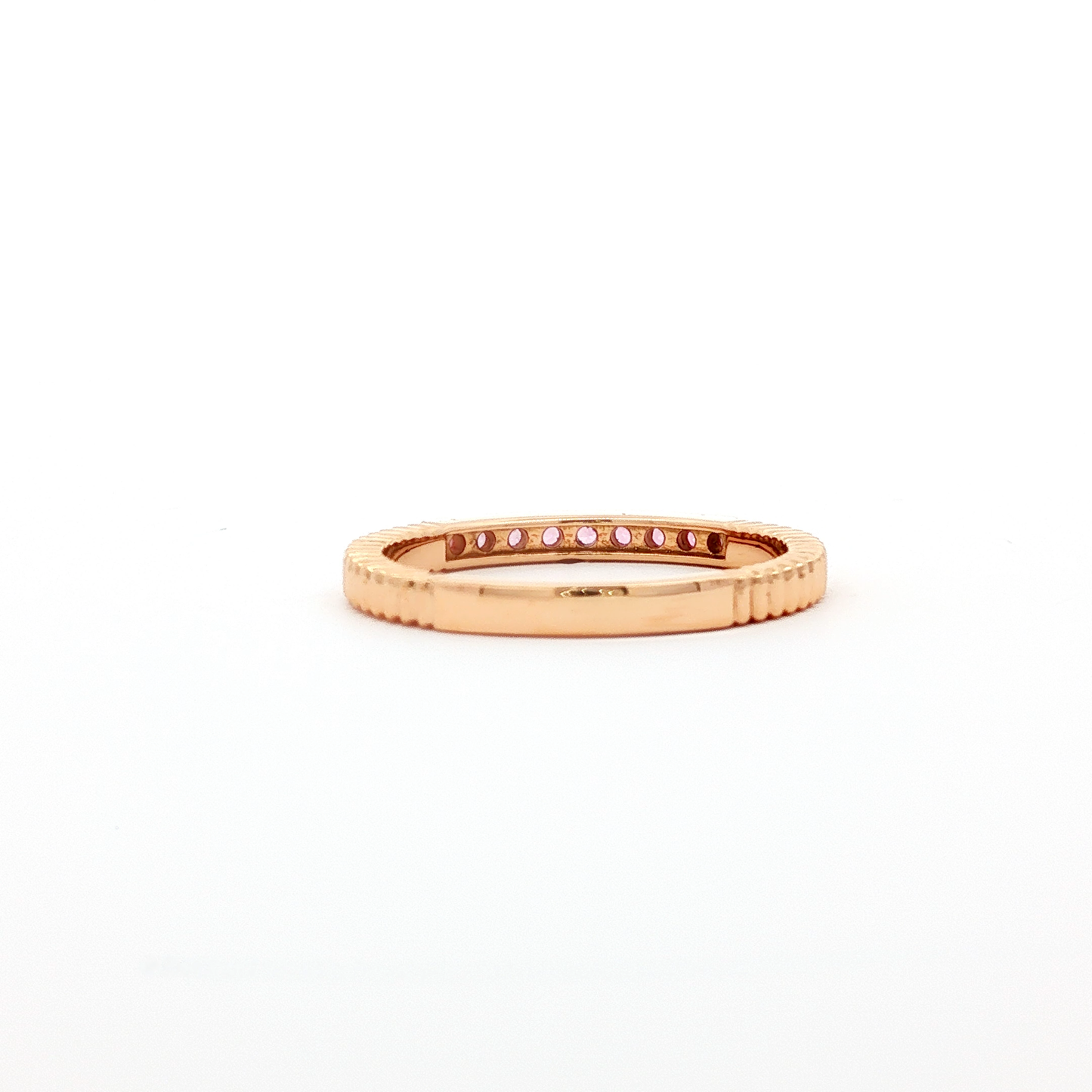 18kt Pink Gold Pink Sapphire Ring