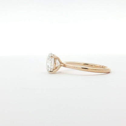 14kt YG  2ctw LAB Diamond Solitaire Ring SR