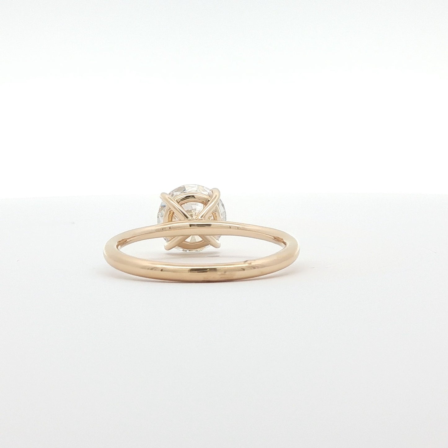 14kt YG  2ctw LAB Diamond Solitaire Ring SR