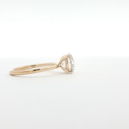 14kt YG  2ctw LAB Diamond Solitaire Ring SR