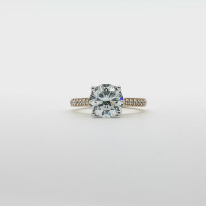 14kt Yellow Gold 2.03ct Engagement Ring